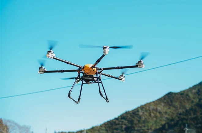 安全を守るためのドローン活用